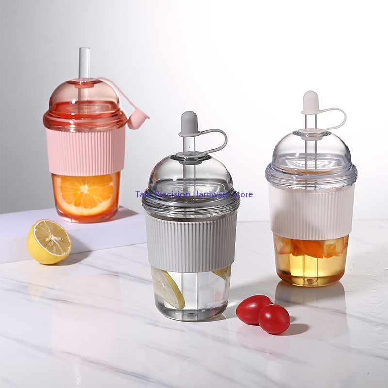 Coffee Tea Boba - 630 мл термостойкая соломенная чашка для
