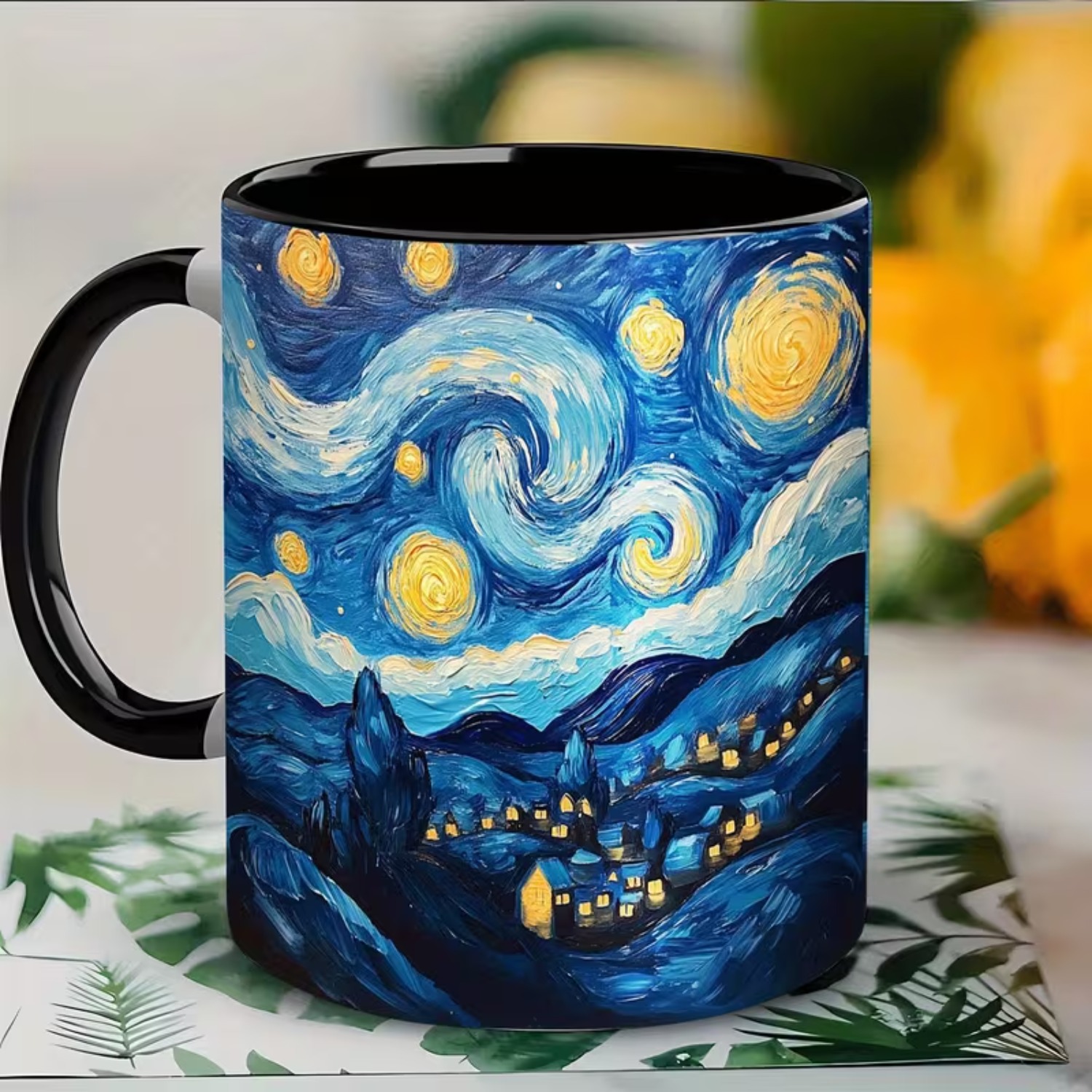 Coffee Tea Van - Керамическая кружка для кофе «Звёздная ночь»
