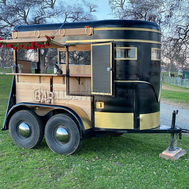 Coffee Tea Van - Allbetter открытый мобильный ретро прицеп для