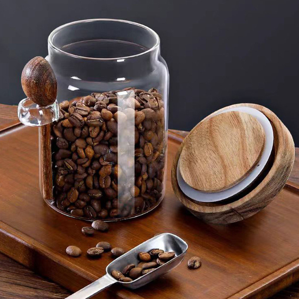 Coffee Tea Containers - Прозрачный стеклянный контейнер для хранения продуктов