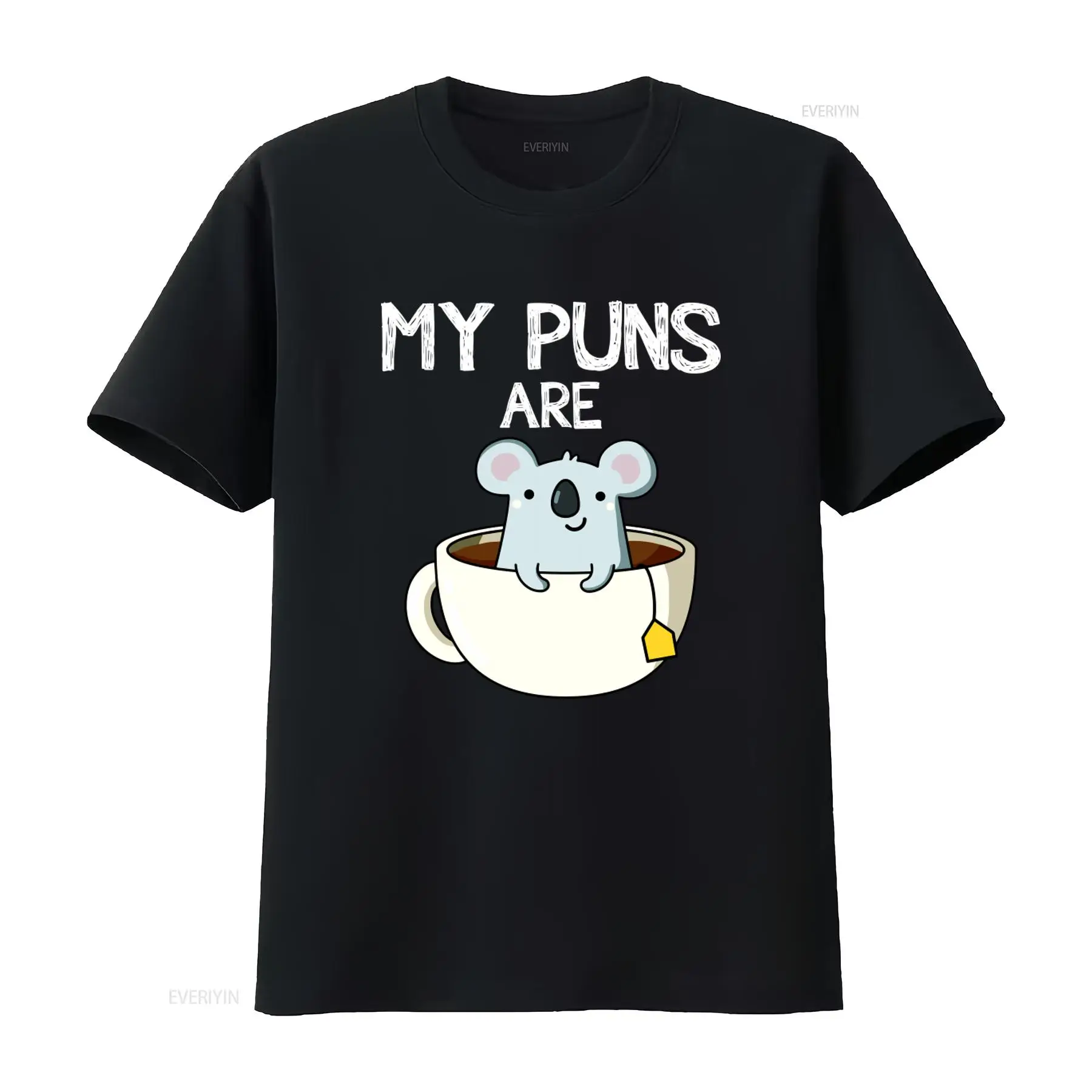 Coffee Tea Joke - Забавная футболка с дизайном «Мои каламбуры