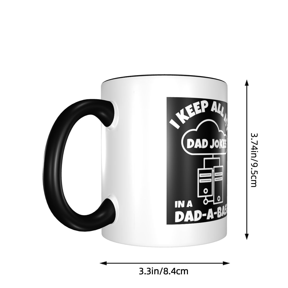 Кружка «Я храню все шутки папы – обзор и цена Coffee Tea Joke