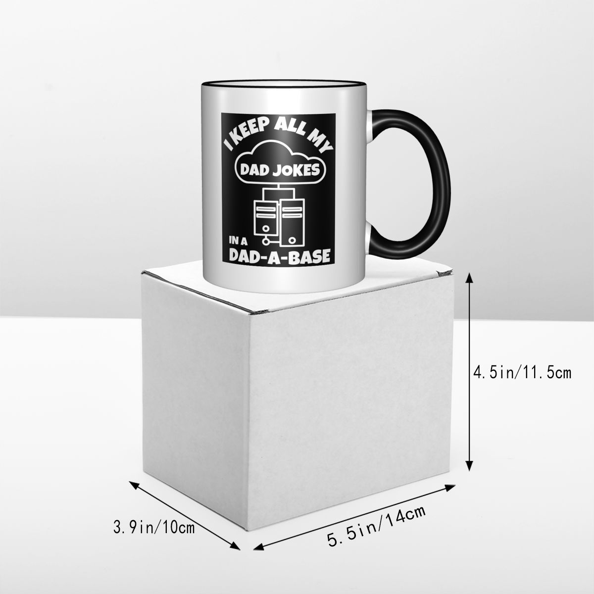 Кружка «Я храню все шутки папы – обзор и цена Coffee Tea Joke