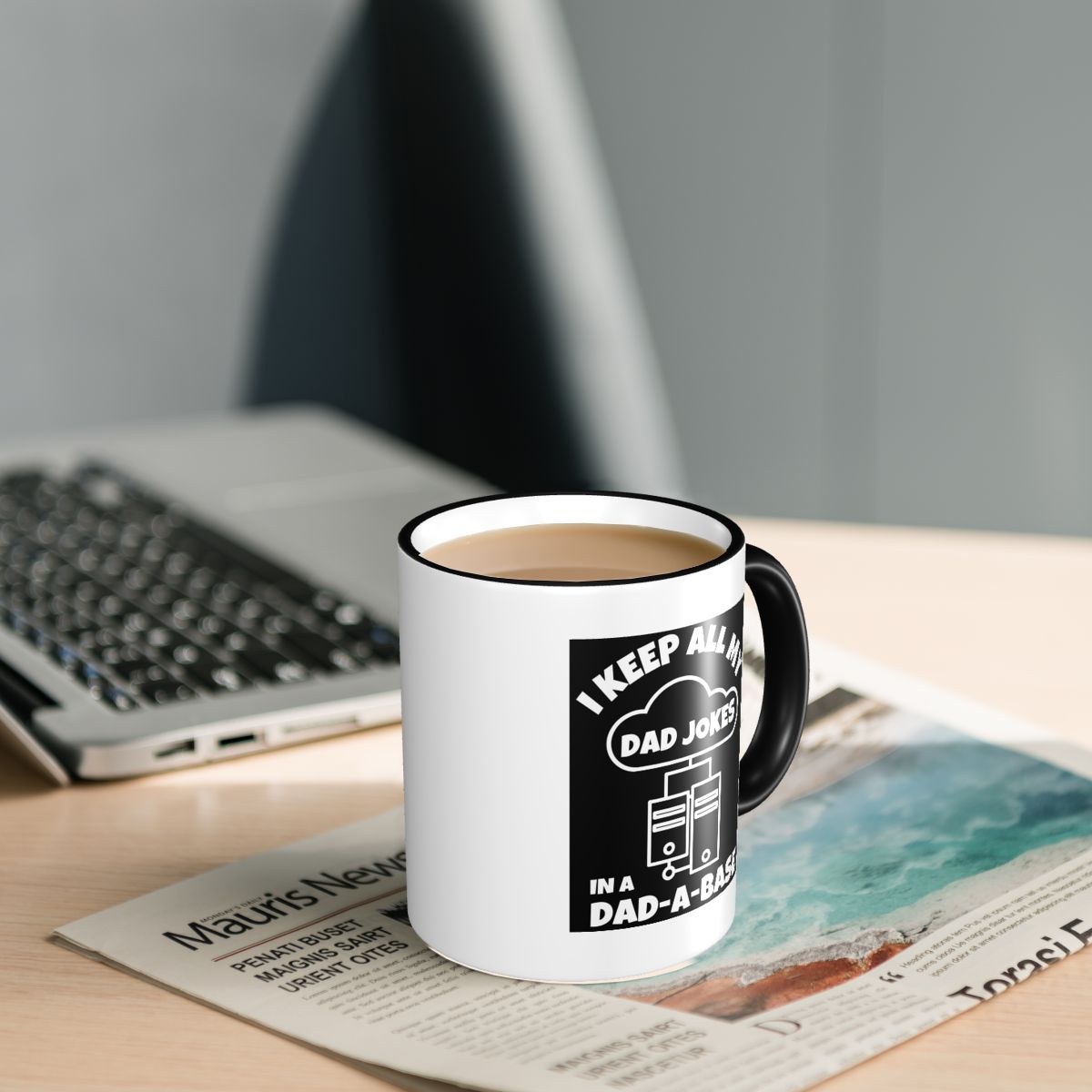 Кружка «Я храню все шутки папы – обзор и цена Coffee Tea Joke