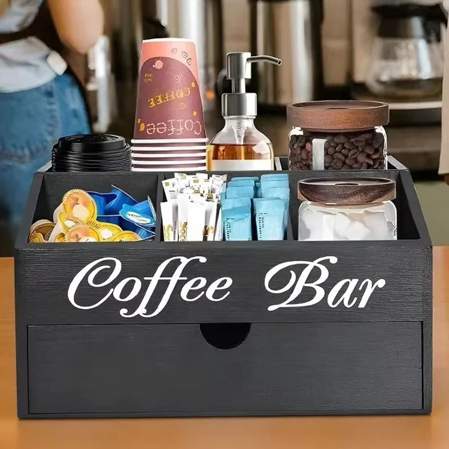 Коробка для хранения кофе, дер – обзор и цена Coffee And Tea Bar