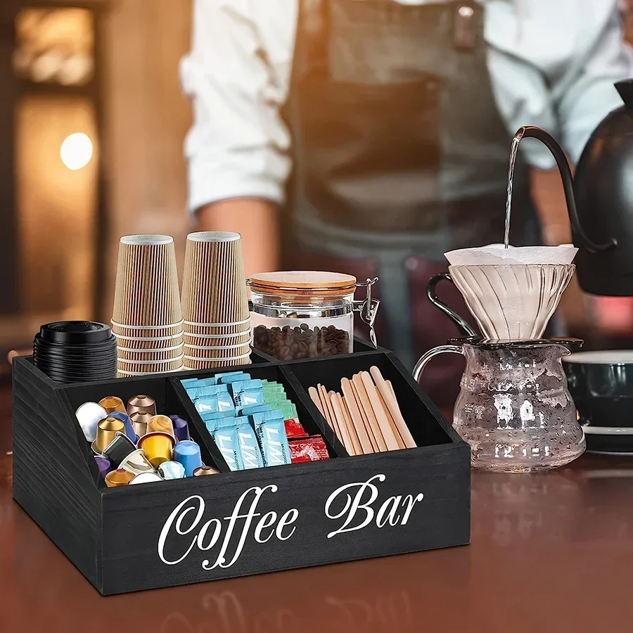 Коробка для хранения кофе, дер – обзор и цена Coffee And Tea Bar