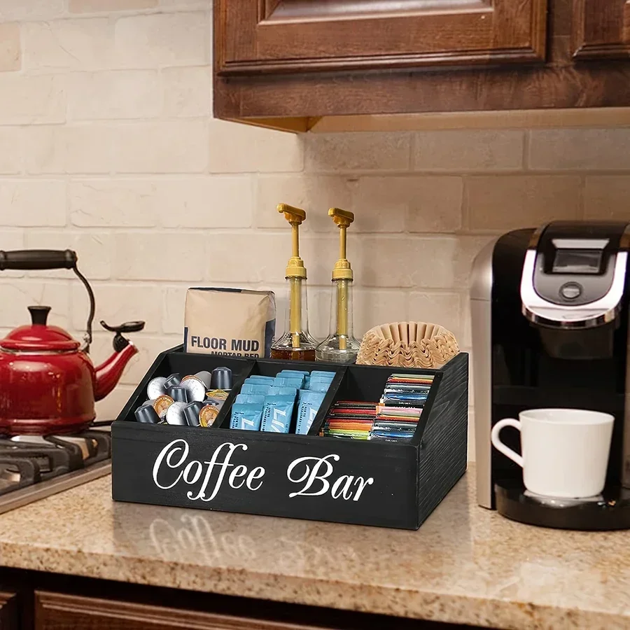 Коробка для хранения кофе, дер – обзор и цена Coffee And Tea Bar