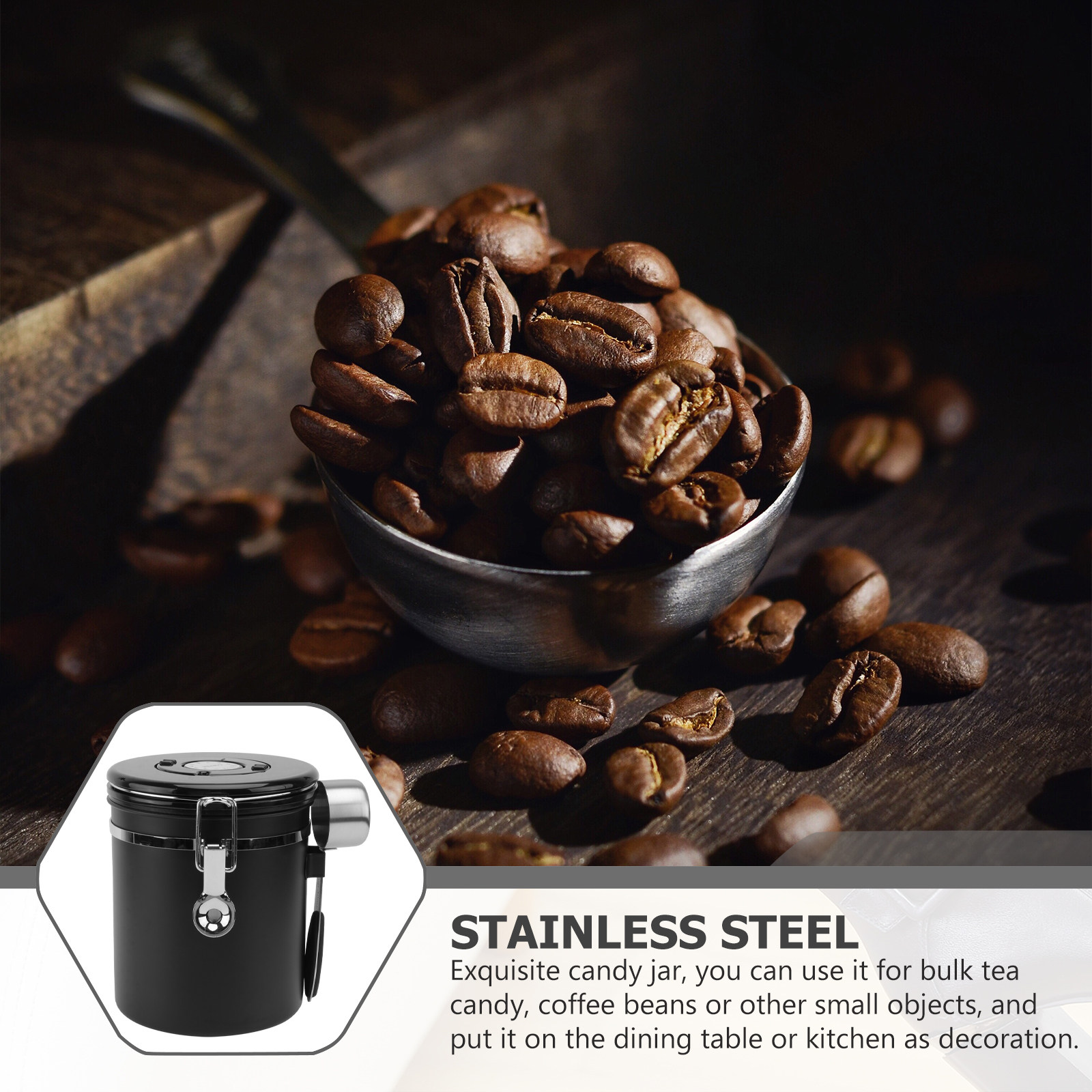 1 шт. герметичная банка для хр – обзор и цена Coffee Tea Containers