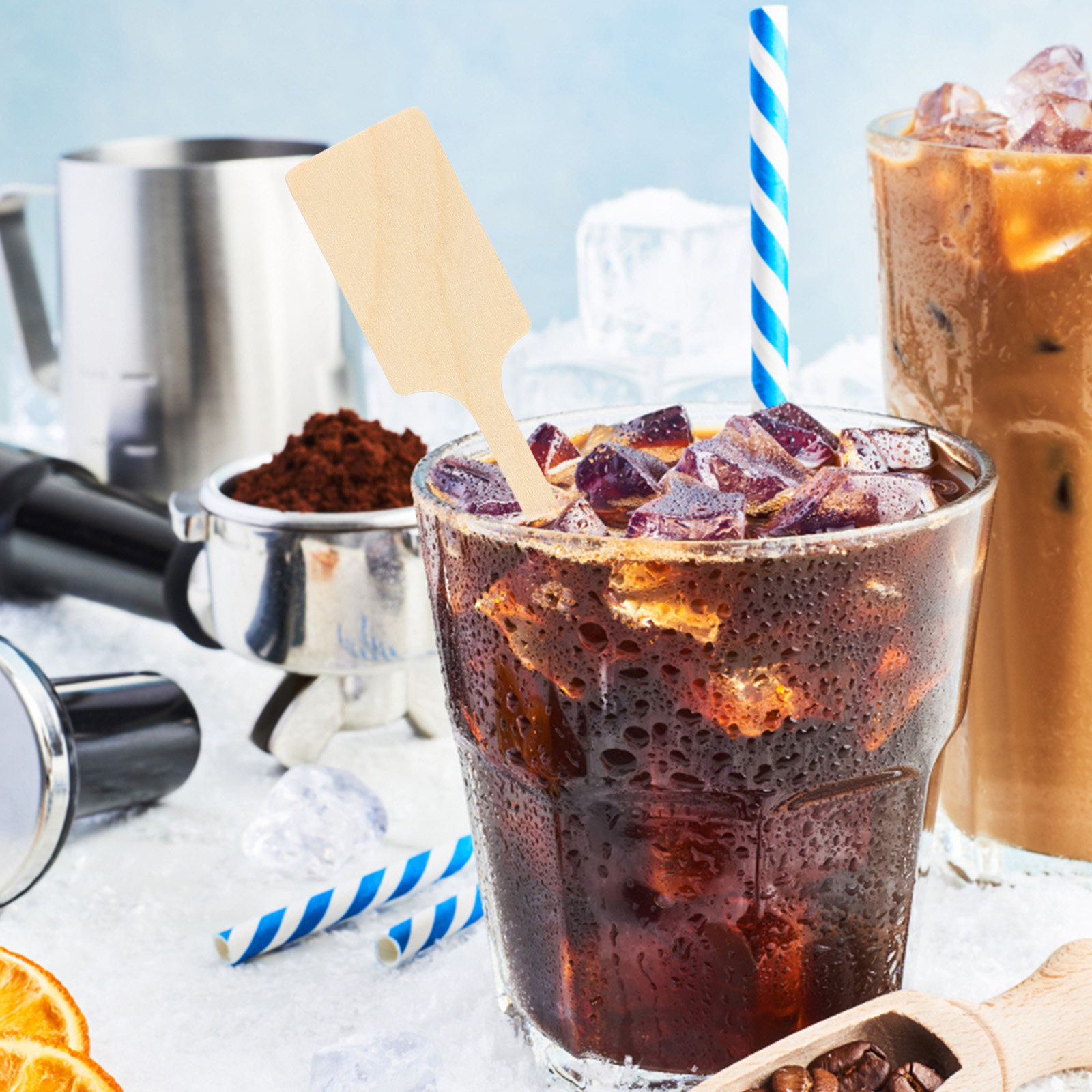 100 шт. деревянных палочек для – обзор и цена Coffee And Tea Bar