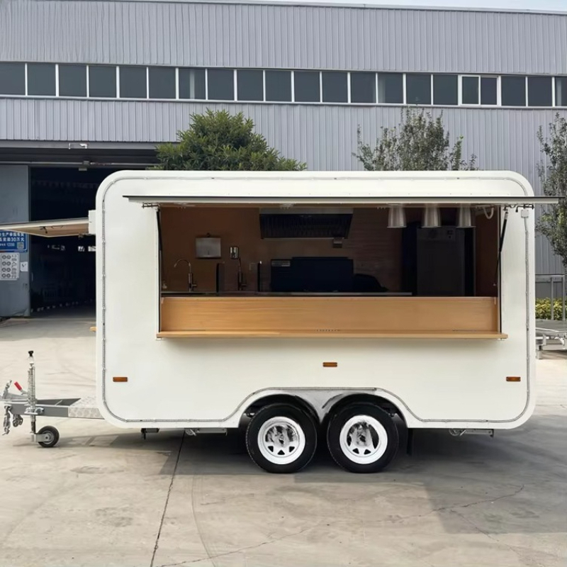 Ретро-фургон для кофейни, фудт – обзор и цена Coffee Tea Van