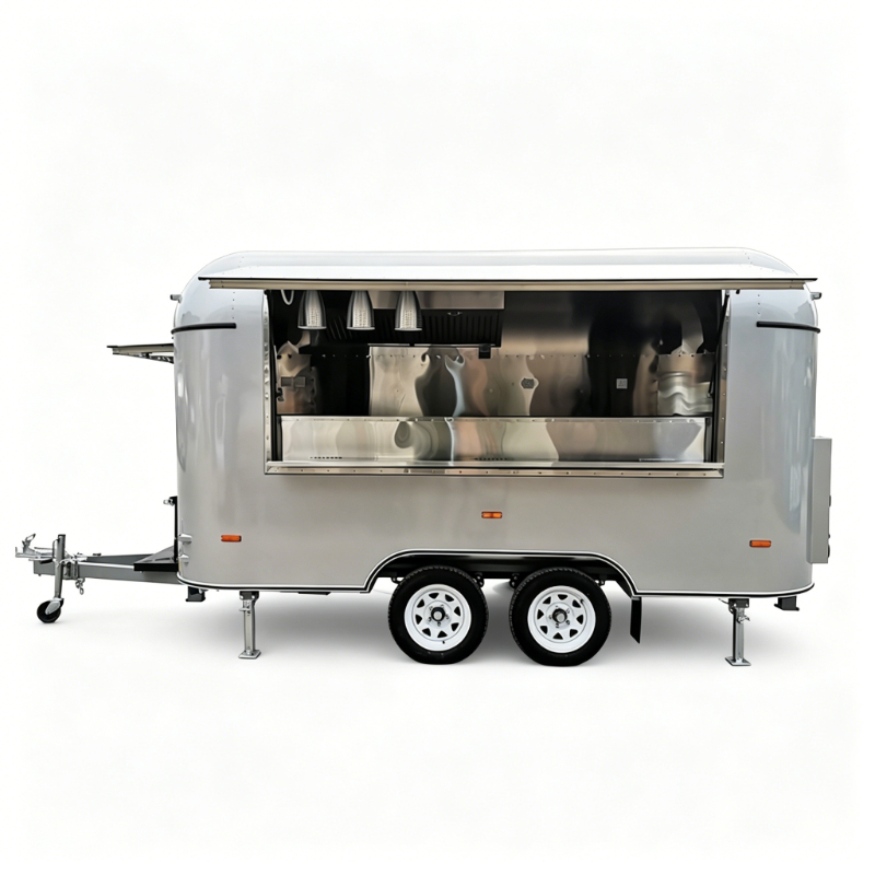 Фудтрак-прицеп для уличной тор – обзор и цена Coffee Tea Van