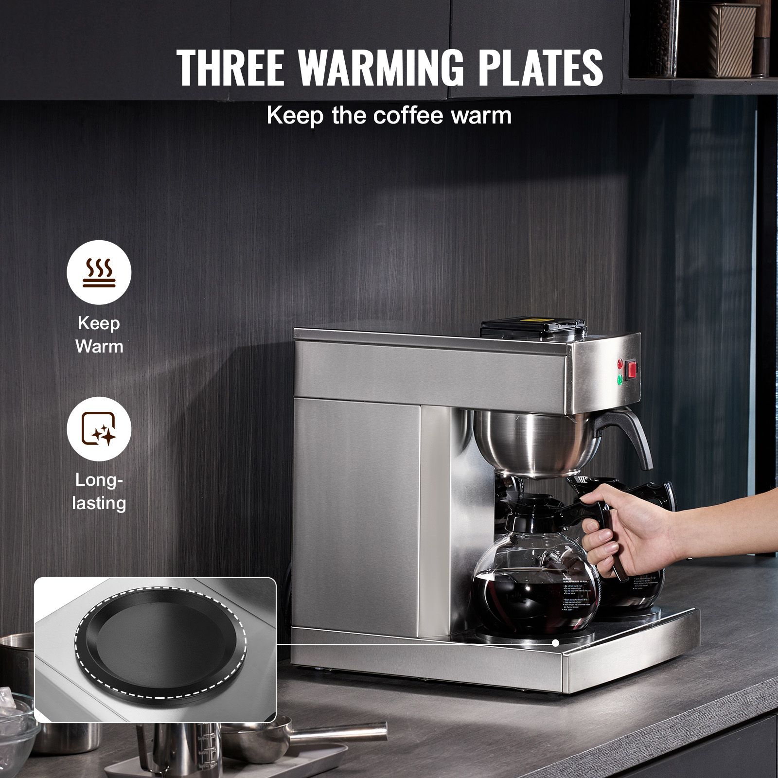 Кофеварка капельного типа на 1 – обзор и цена Coffee & Tea Maker Machine