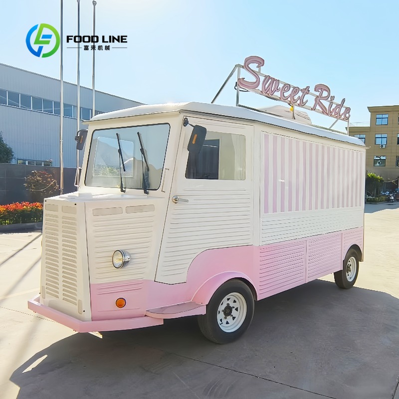 Мобильный электрический фургон – обзор и цена Coffee Tea Van